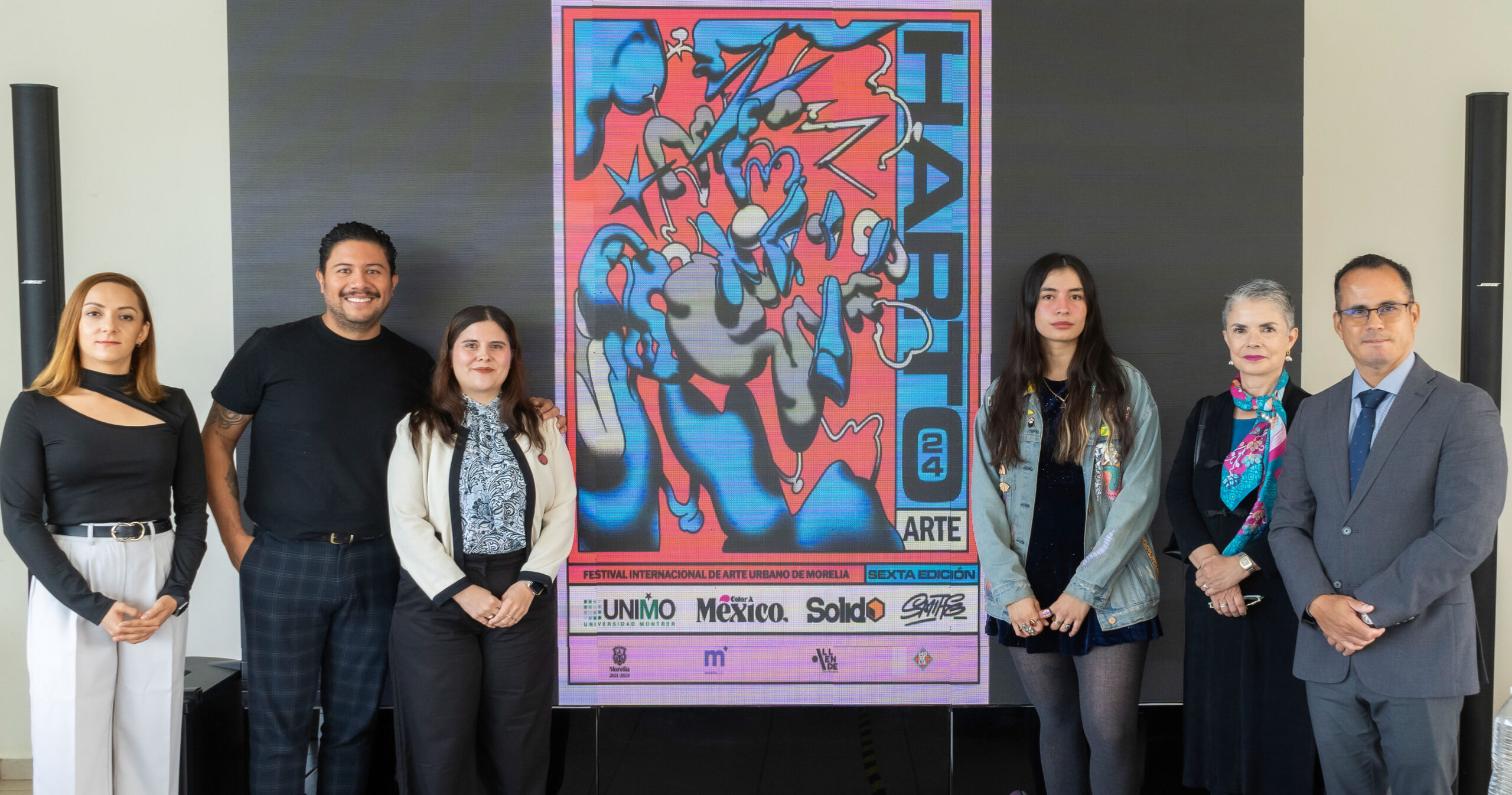 Universidad Montrer y Color a México se unen para la sexta edición del Festival Internacional de Arte Urbano de Morelia “Harto Arte”