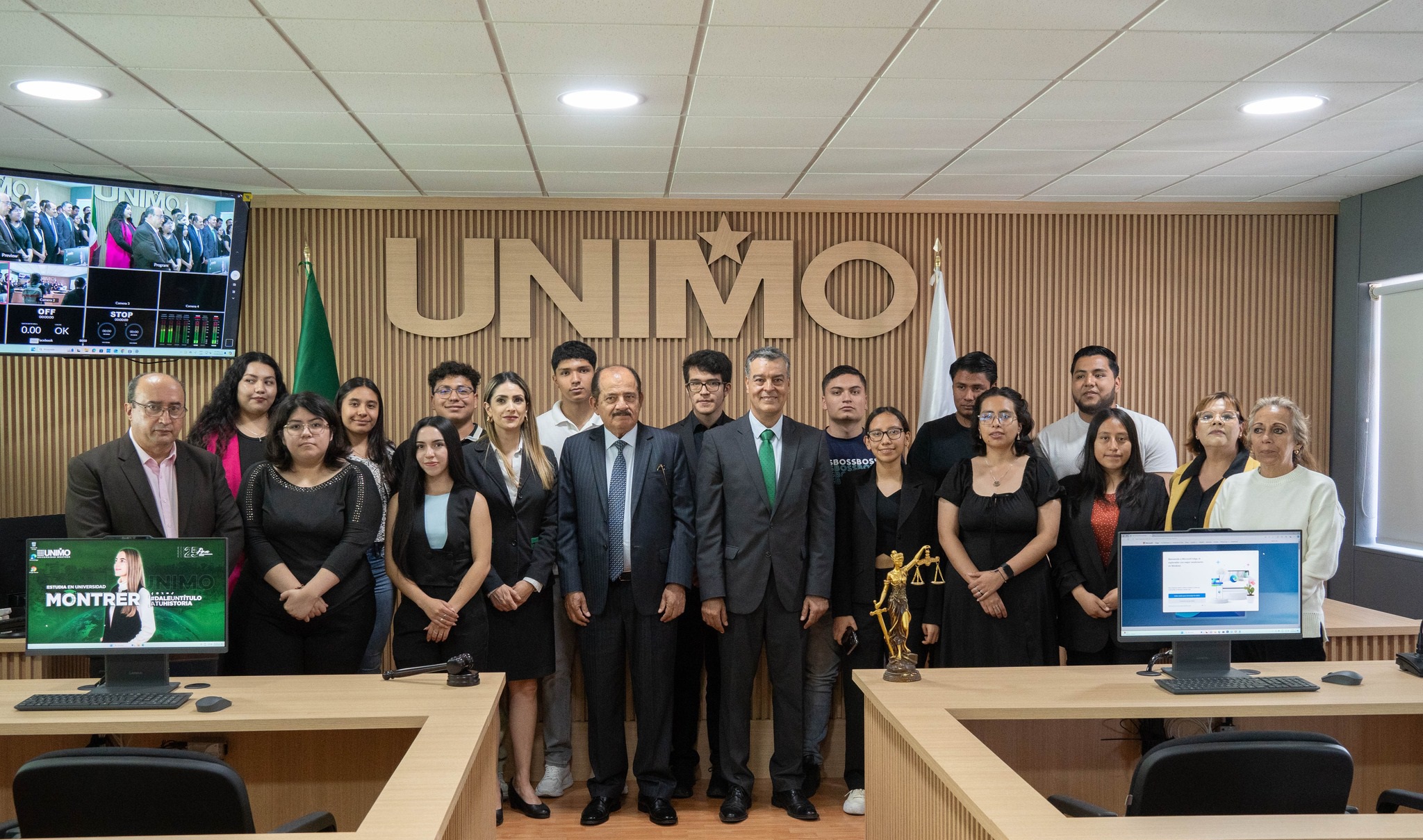 Se inaugura la Sala de Juicios Orales, un espacio para la práctica de nuestros estudiantes de Derecho